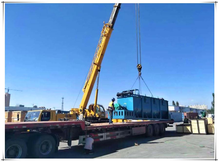 Henan-Kazakhstan limestone production line equipment automobile transportation